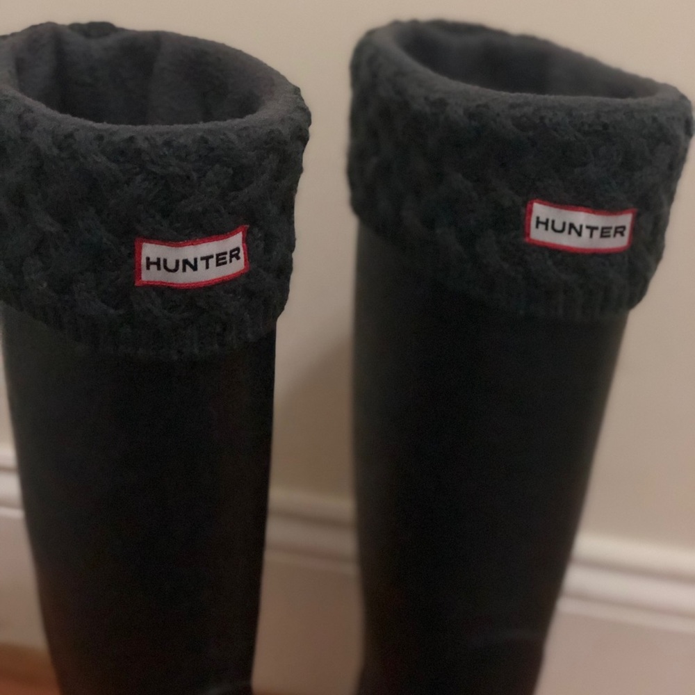 Excellent condition Hunter boot socks